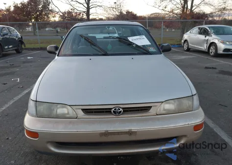 1997 Toyota Corolla Ce из США, поврежденный, VIN 1NXBA02E1VZ553167